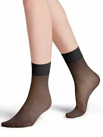 FALKE | Söckchen PURE MATT 20 DEN black | 